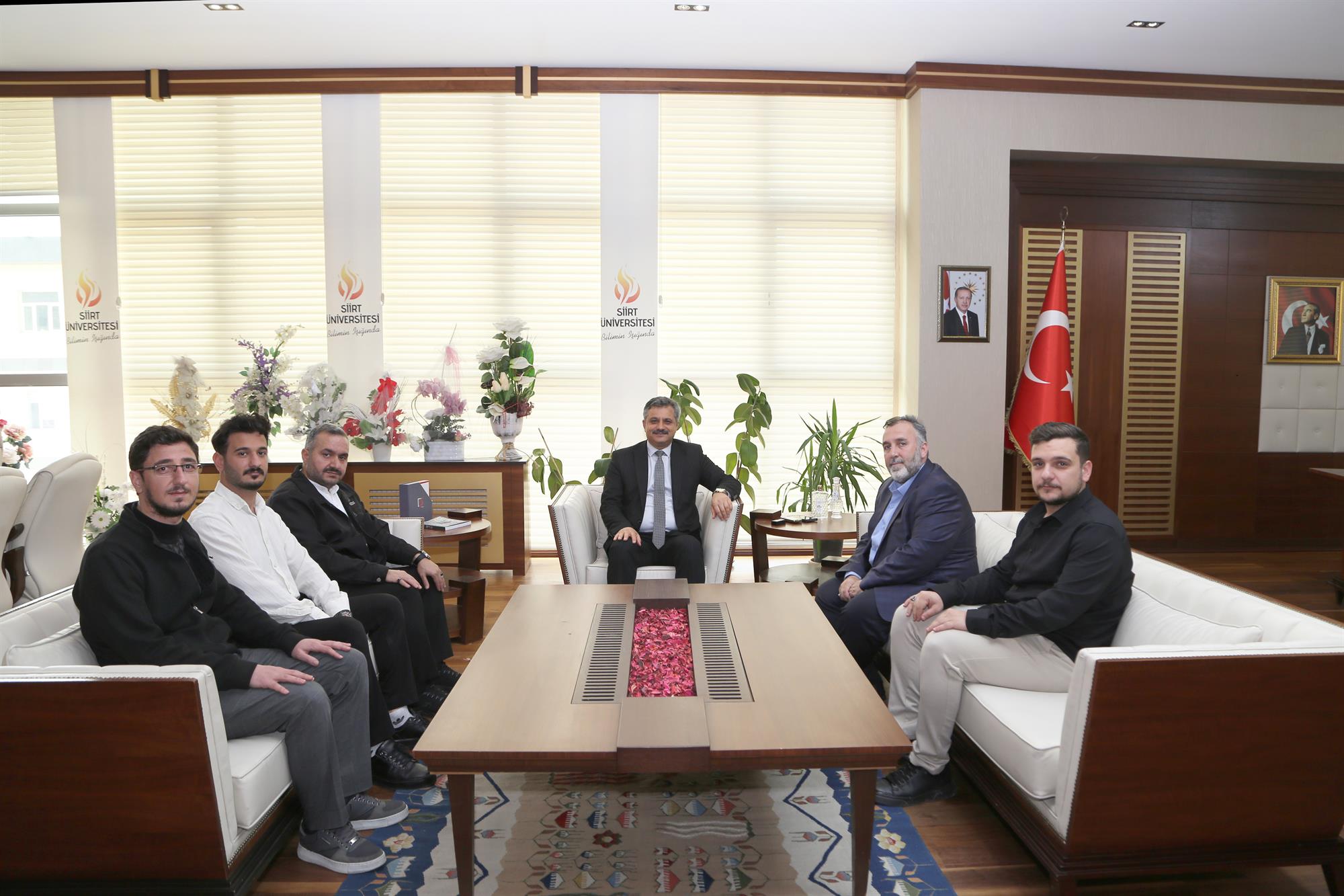 Diyanet Gençlik Koordinatörü Ramazan Toprak’tan Rektörümüz Prof. Dr. Nihat Şındak’a Ziyaret